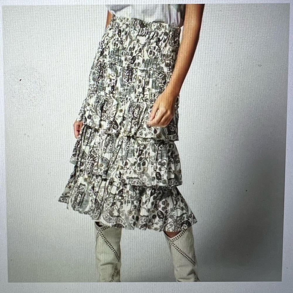 Isabel Marant Cencia Midi Skirt